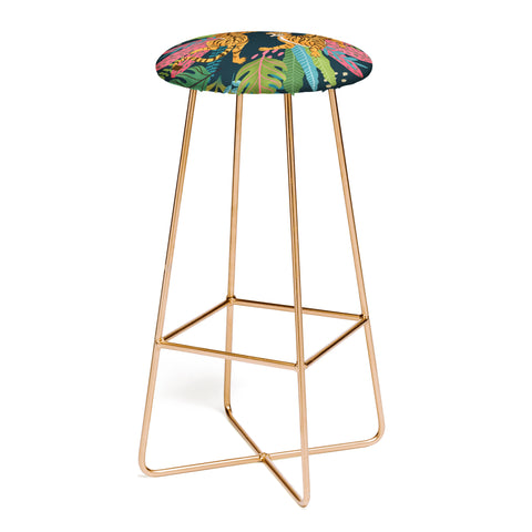 Avenie Jungle Cats Bar Stool
