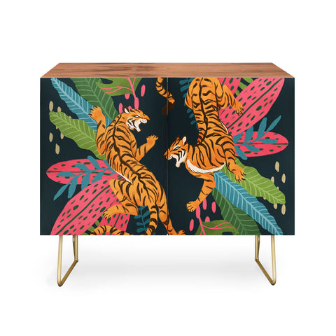 Avenie Jungle Cats Credenza
