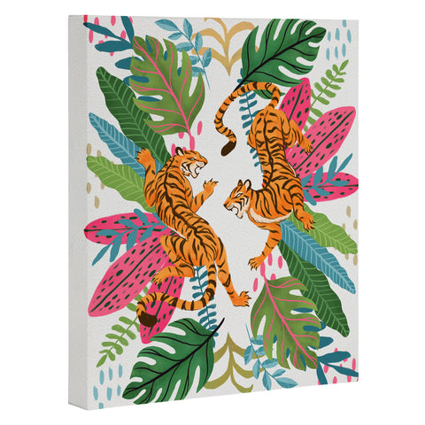 Avenie Jungle Cats II Art Canvas