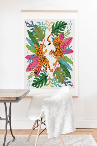 Avenie Jungle Cats II Art Print And Hanger