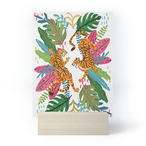 Avenie Jungle Cats II Mini Art Print