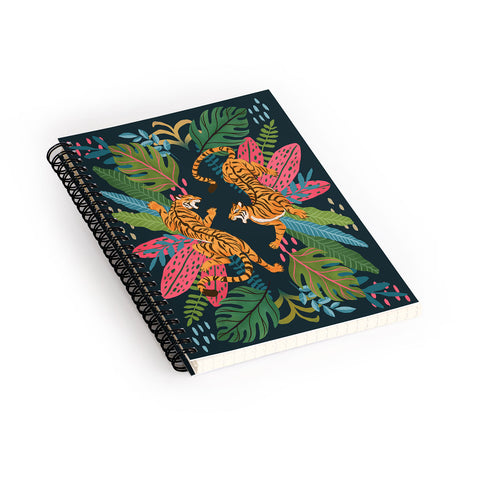 Avenie Jungle Cats Spiral Notebook