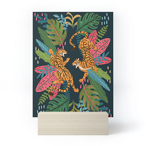 Avenie Jungle Cats Mini Art Print