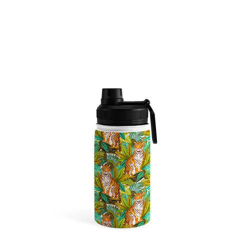 Avenie Jungle Tiger Light Pattern Water Bottle