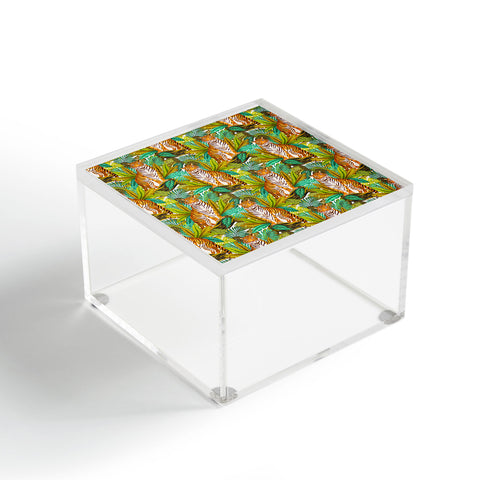 Avenie Jungle Tiger Light Pattern Acrylic Box