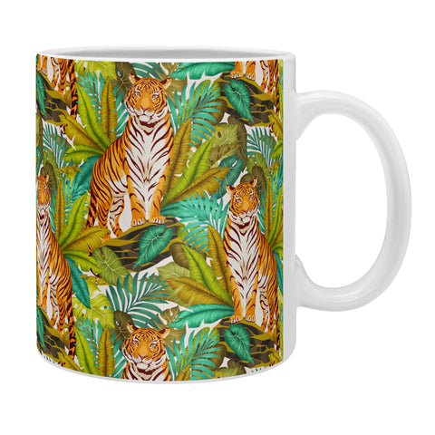 Avenie Jungle Tiger Light Pattern Coffee Mug