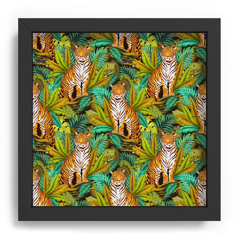 Avenie Jungle Tiger Pattern Recessed Framing Square