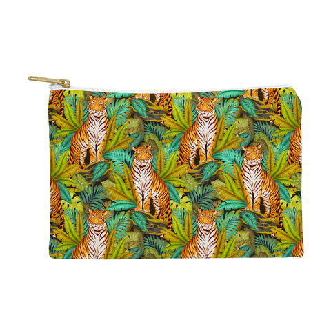 Avenie Jungle Tiger Pattern Pouch