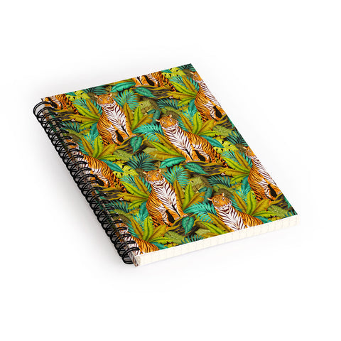 Avenie Jungle Tiger Pattern Spiral Notebook