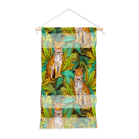 Avenie Jungle Tiger Pattern Wall Hanging Portrait