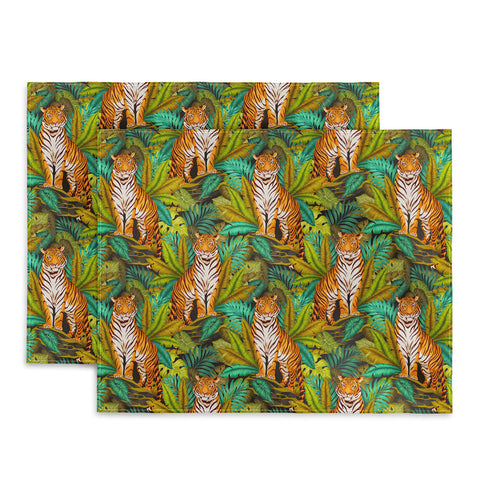 Avenie Jungle Tiger Pattern Placemat