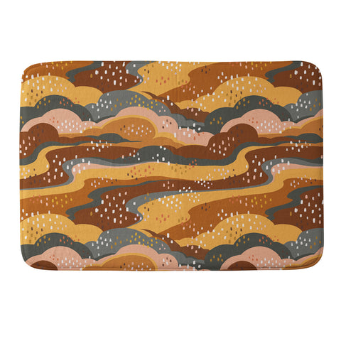 Avenie Land and Sky Memory Foam Bath Mat