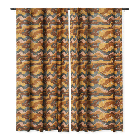 Avenie Land and Sky Blackout Window Curtain