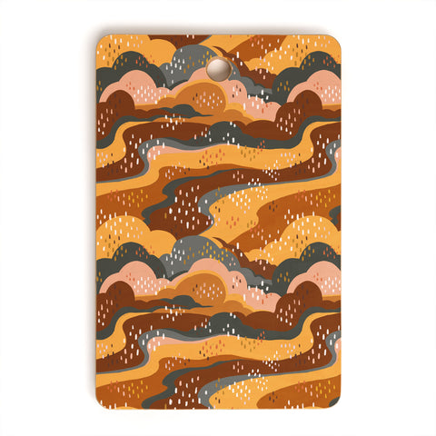 Avenie Land and Sky Cutting Board Rectangle