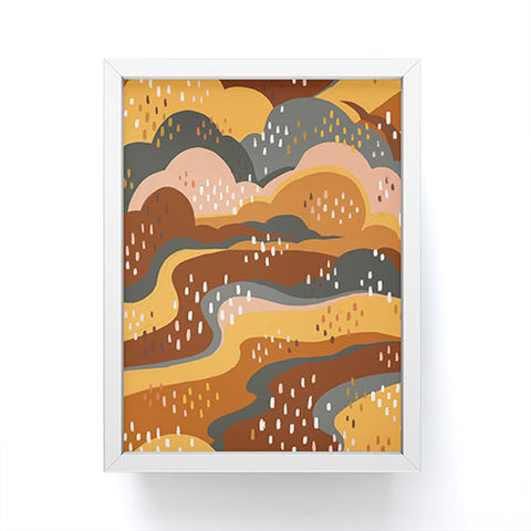Avenie Land and Sky Framed Mini Art Print
