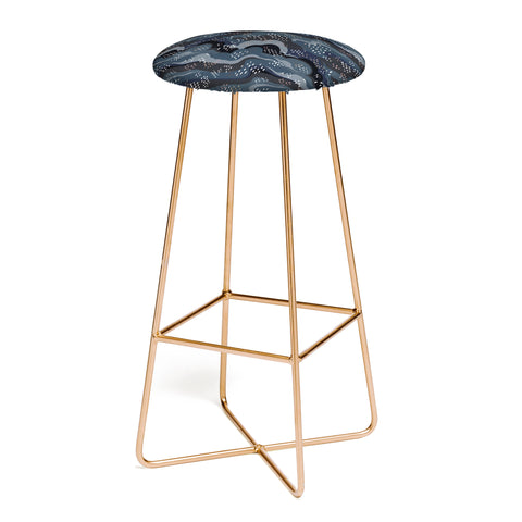 Avenie Land and Sky Night Time Bar Stool