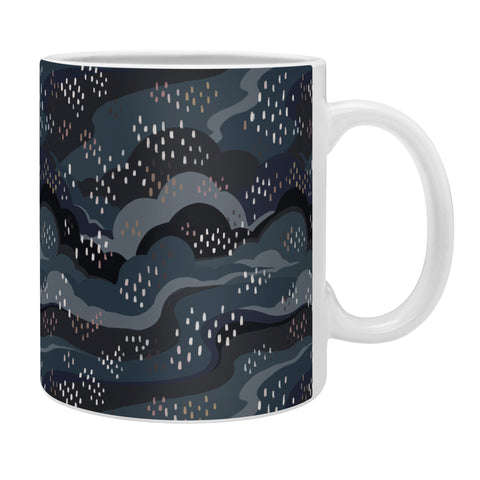 Avenie Land and Sky Night Time Coffee Mug