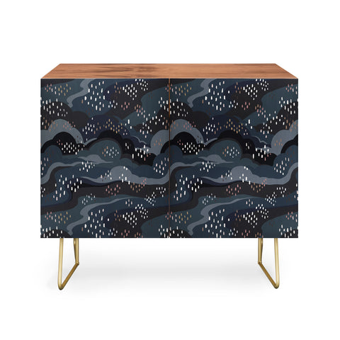 Avenie Land and Sky Night Time Credenza