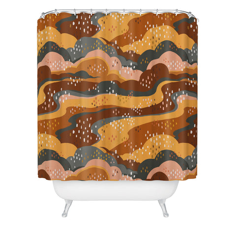 Avenie Land and Sky Shower Curtain
