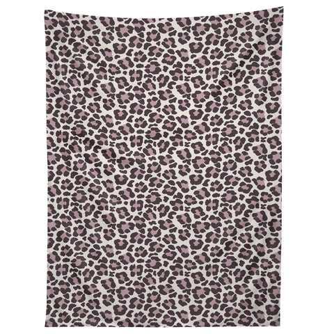 Avenie Leopard Print Light Tapestry