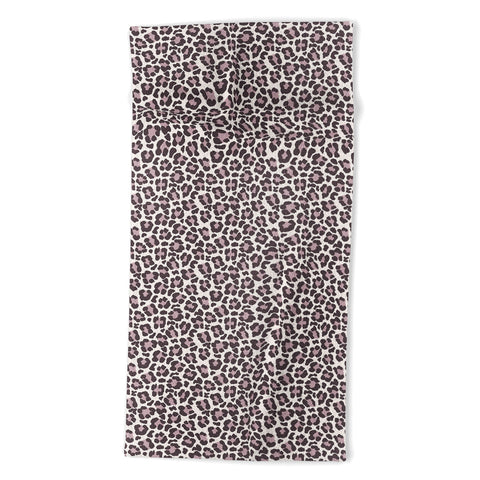 Avenie Leopard Print Light Beach Towel