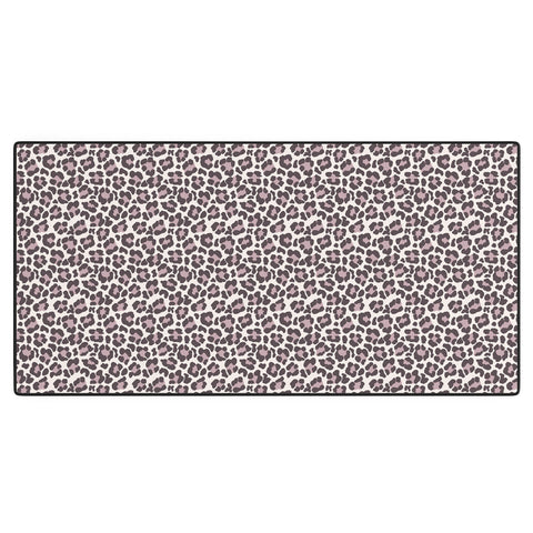 Avenie Leopard Print Light Desk Mat