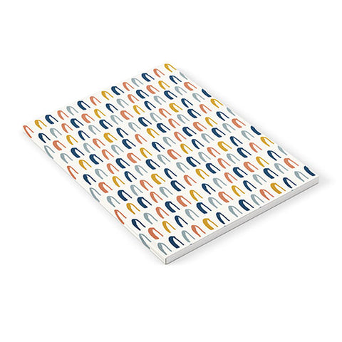 Avenie Little Arches Blue and Yellow Notebook
