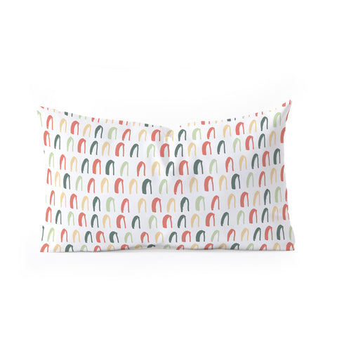 Avenie Little Arches Oblong Throw Pillow