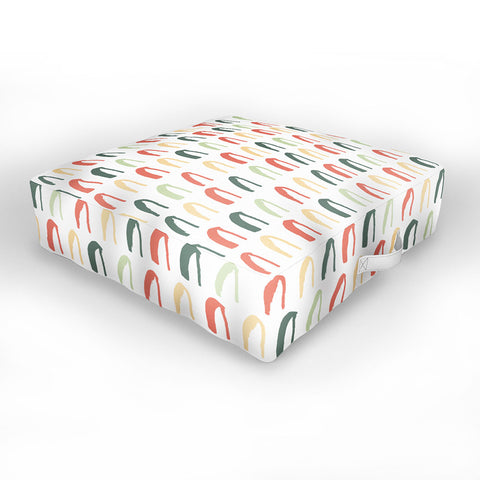 Avenie Little Arches Outdoor Floor Cushion