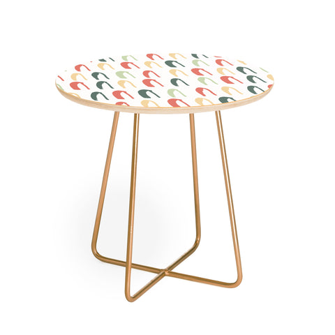 Avenie Little Arches Round Side Table