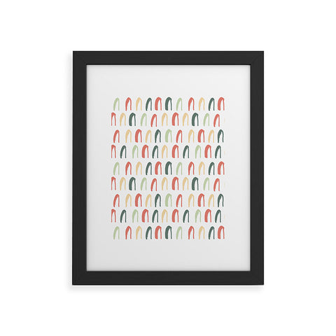 Avenie Little Arches Framed Art Print