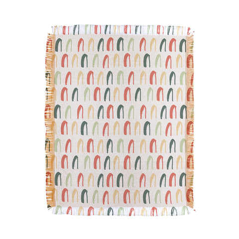 Avenie Little Arches Throw Blanket