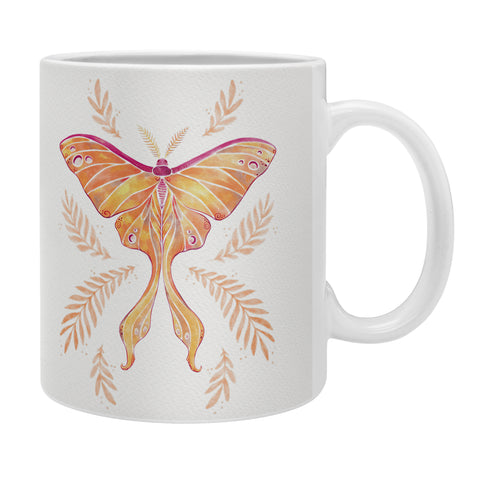 Avenie Luna Moth Fall Orange Coffee Mug