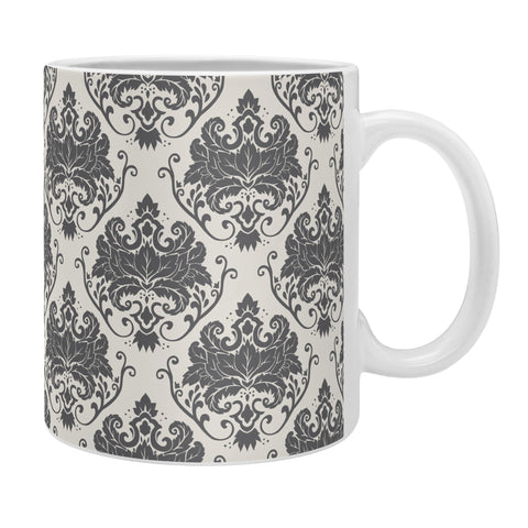 Avenie Luxury Damask Neutral Coffee Mug