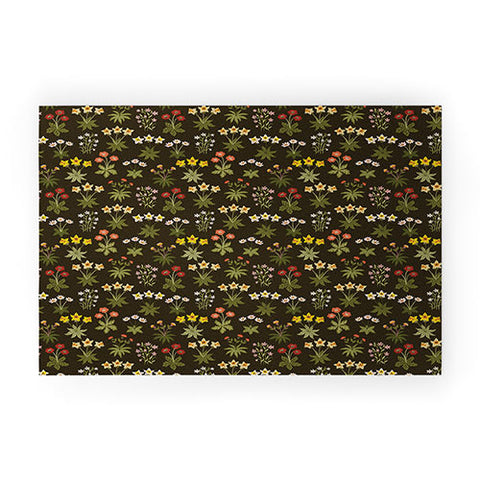 Avenie Magical Menagerie Botanicals Welcome Mat