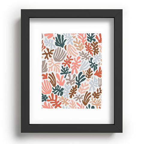 Avenie Matisse Inspired Shapes Recessed Framing Rectangle