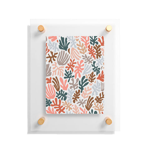 Avenie Matisse Inspired Shapes Floating Acrylic Print