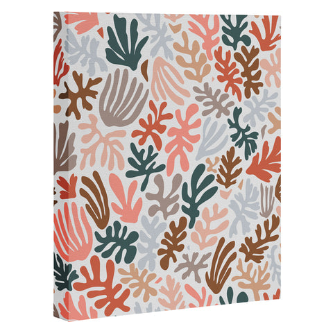 Avenie Matisse Inspired Shapes Art Canvas