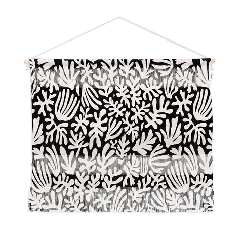 Avenie Matisse Inspired Shapes Black I Wall Hanging Landscape