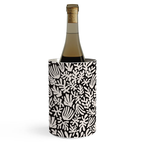 Avenie Matisse Inspired Shapes Black I Wine Chiller