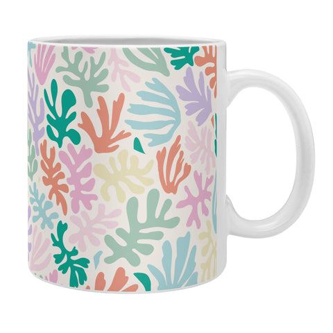 Avenie Matisse Inspired Shapes Pastel Coffee Mug