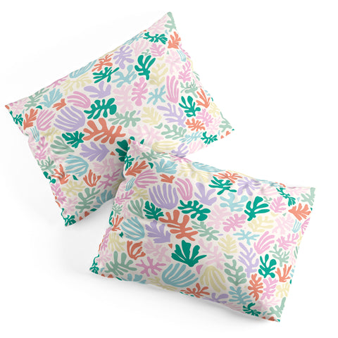 Avenie Matisse Inspired Shapes Pastel Pillow Shams