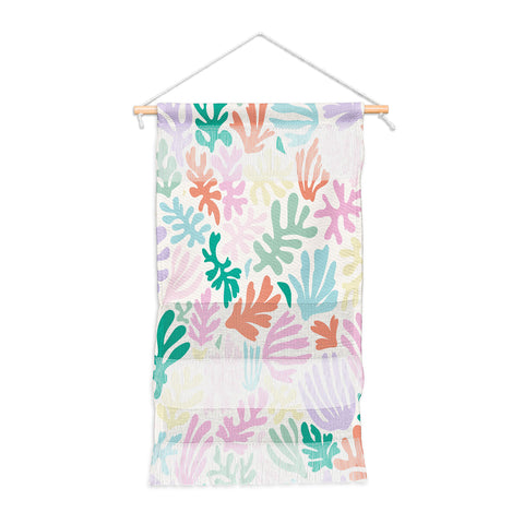 Avenie Matisse Inspired Shapes Pastel Wall Hanging Portrait