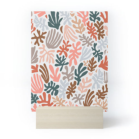 Avenie Matisse Inspired Shapes Mini Art Print