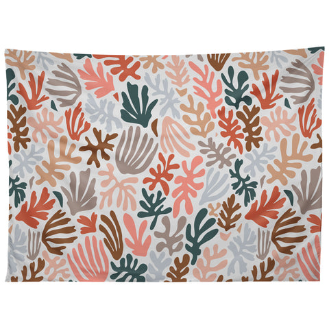 Avenie Matisse Inspired Shapes Tapestry