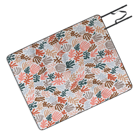 Avenie Matisse Inspired Shapes Picnic Blanket