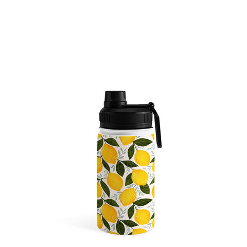 Avenie Mediterranean Summer Lemons Water Bottle