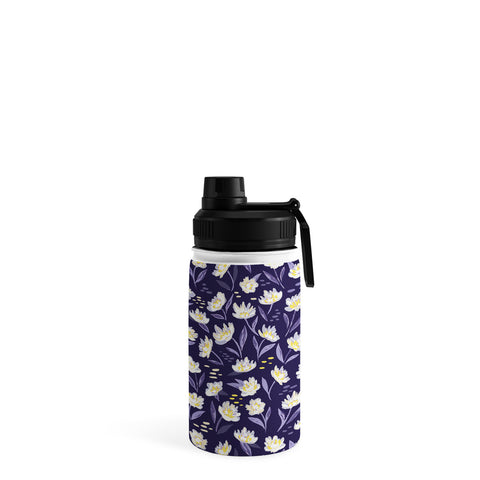 Avenie Midnight Desert Blooms Water Bottle