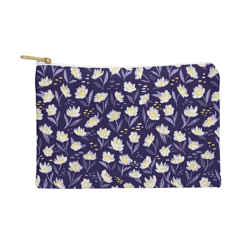 Avenie Midnight Desert Blooms Pouch
