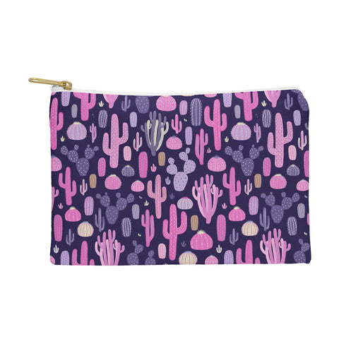 Avenie Midnight Desert Cacti Pouch